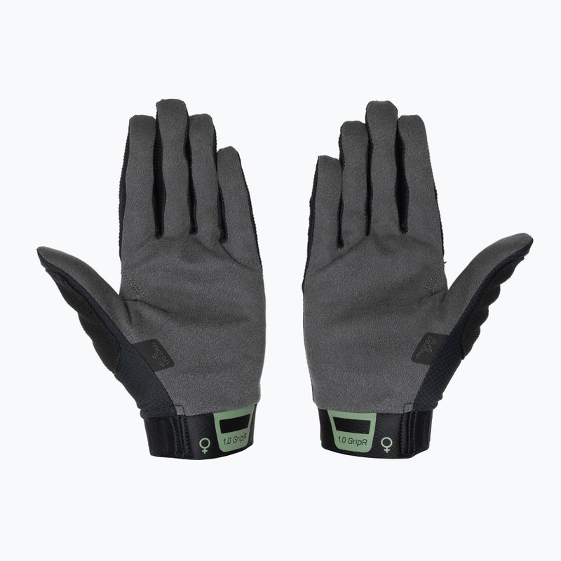 Moteriškos dviračių pirštinės Leatt MTB 1.0 GripR stealth 3