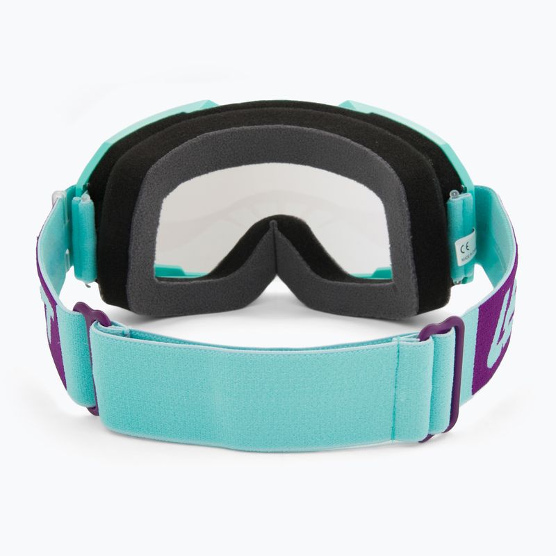 Dviračių akiniai Leatt Vizion 2.5 aqua/clear 3