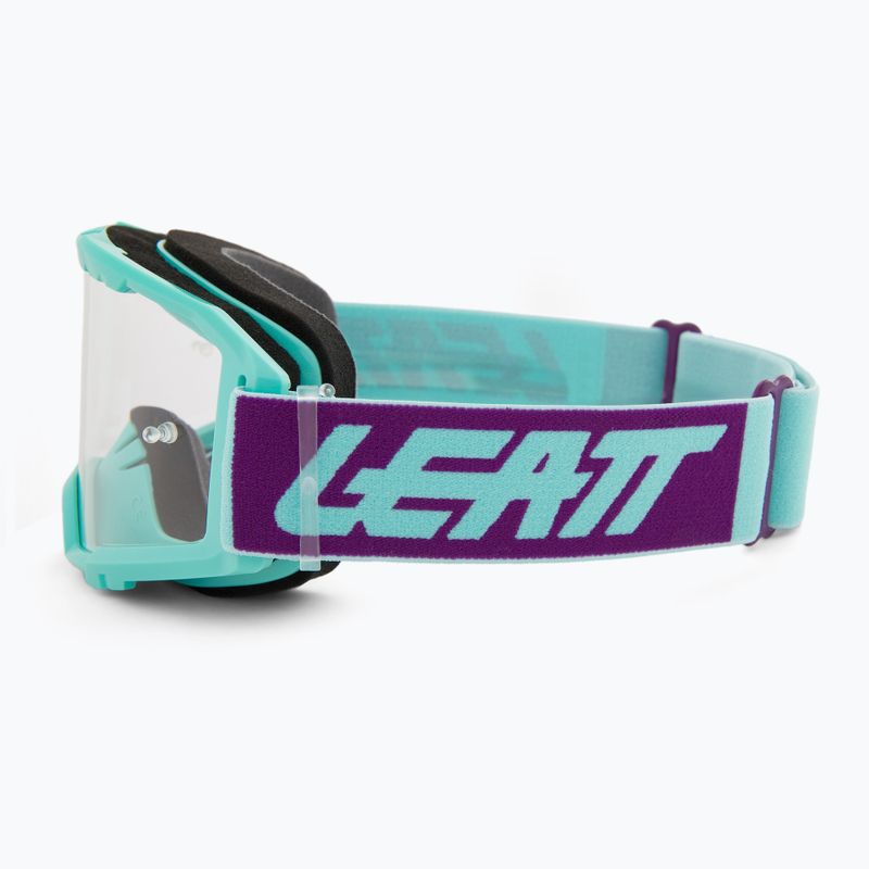 Dviračių akiniai Leatt Vizion 2.5 aqua/clear 4