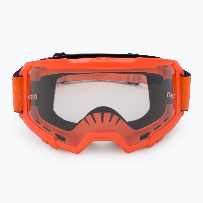 Dviračių akiniai Leatt Vizion 2.5 orange/clear 2