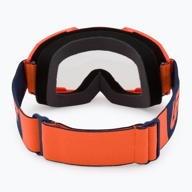 Dviračių akiniai Leatt Vizion 2.5 orange/clear 3
