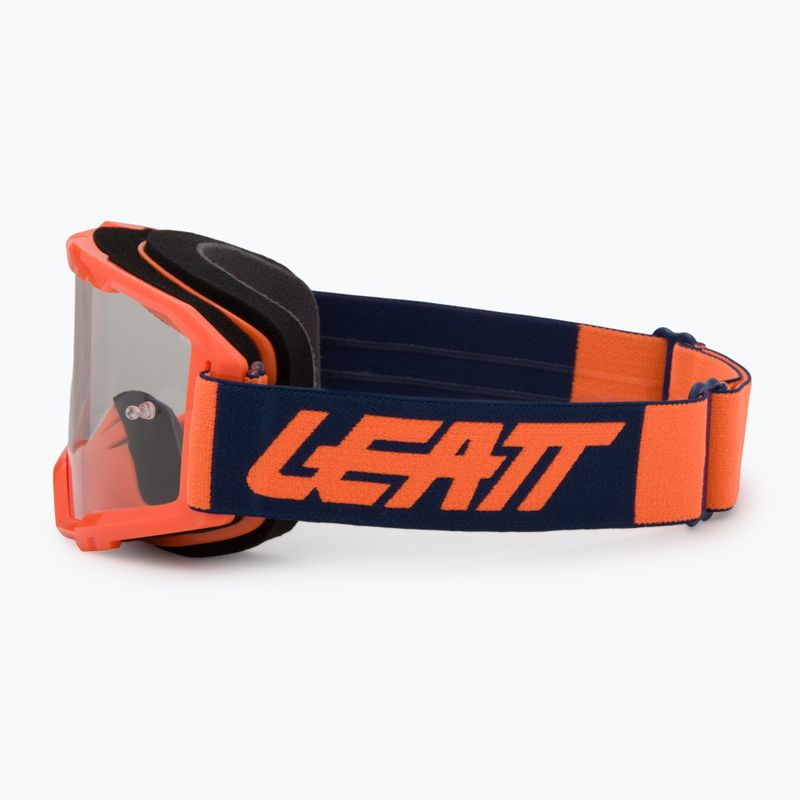 Dviračių akiniai Leatt Vizion 2.5 orange/clear 4
