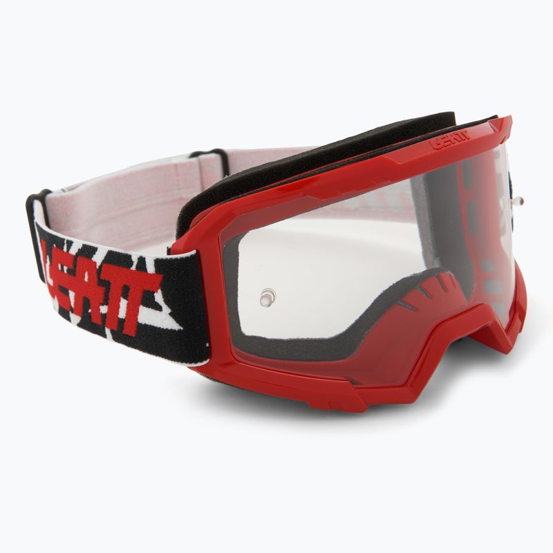 Vaikiški dviračių akiniai Leatt Vizion 2.5 Small red
