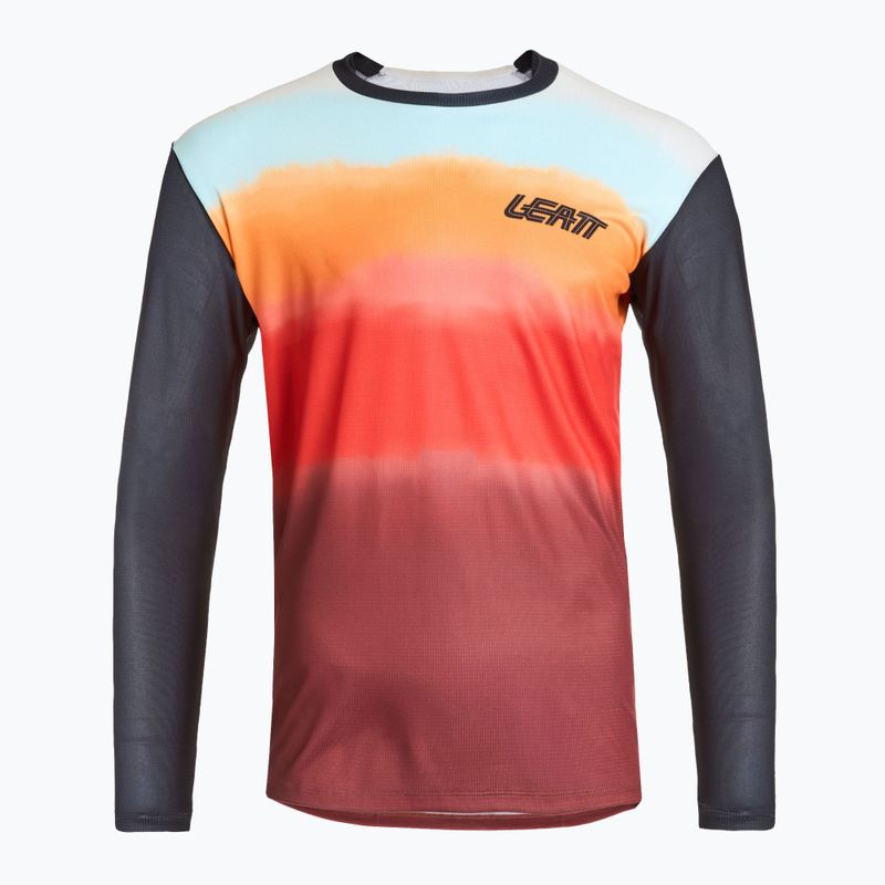 Vyriški dviračių marškinėliai ilgomis rankovėmis Leatt MTB Gravity 3.0 glamis
