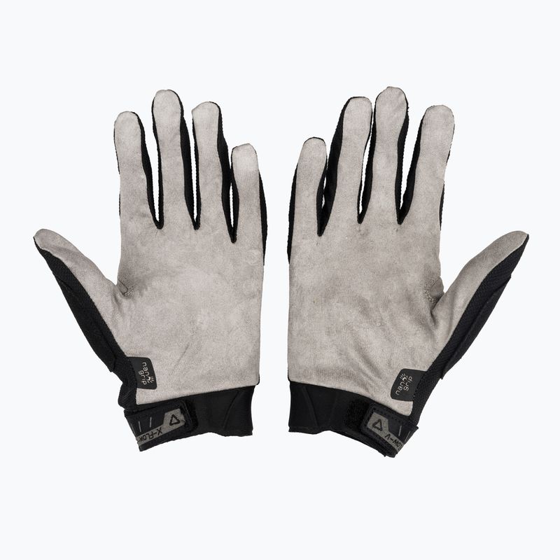 Vyriškos dviračių pirštinės Leatt MTB 2.0 X-Flow 6025105581 stealth 3
