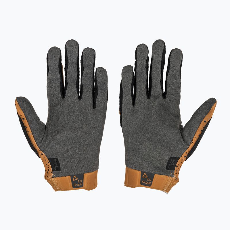 Vyriškos dviračio pirštinės Leatt MTB 1.0 GripR rust 3
