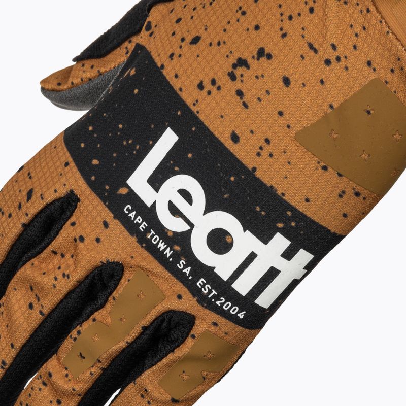 Vyriškos dviračio pirštinės Leatt MTB 1.0 GripR rust 5