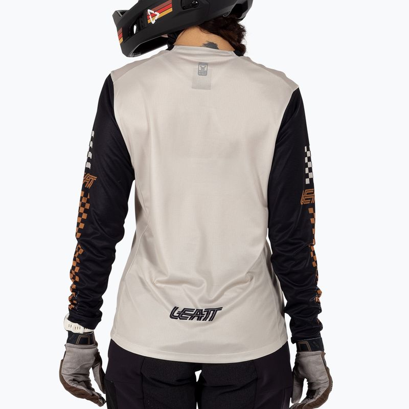 Moteriški dviračių marškinėliai ilgomis rankovėmis Leatt MTB Enduro 4.0 W cream 2