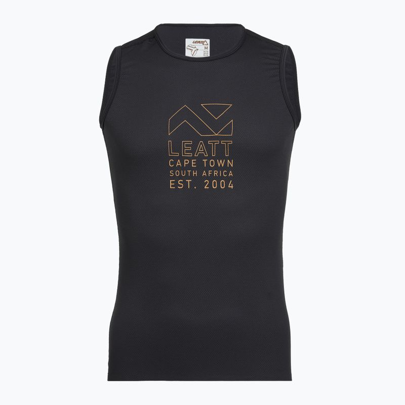 Vyriški dviračių marškinėliai Leatt Sleeveless Base black