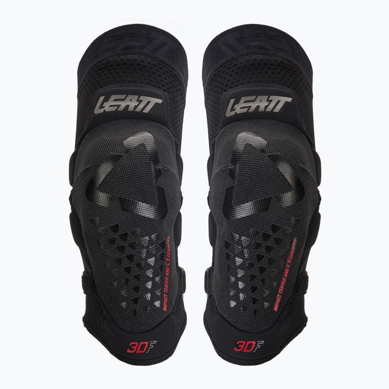 Dviračio kelių apsaugos Leatt 3DF 5.0 Evo black