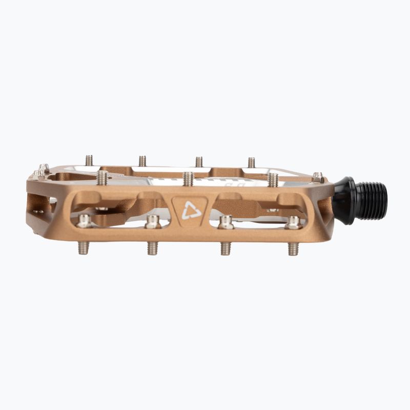 Dviračių pedalai Leatt AllMnt 6.0 Flat frost bronze 6