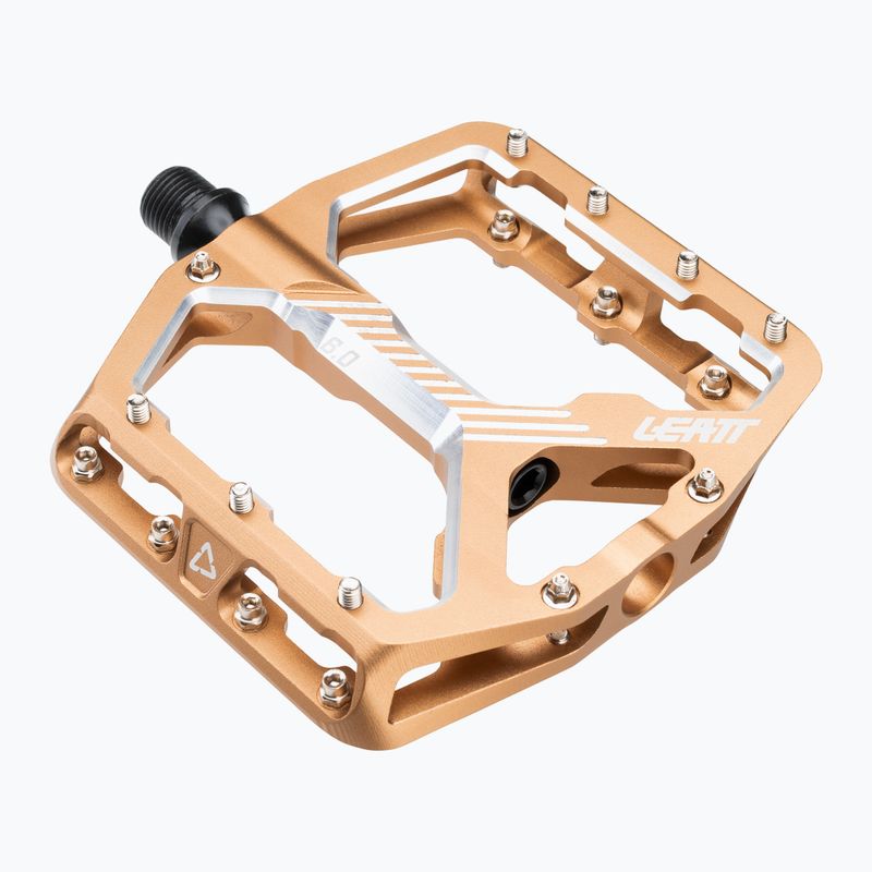 Dviračių pedalai Leatt AllMnt 6.0 Flat frost bronze 2