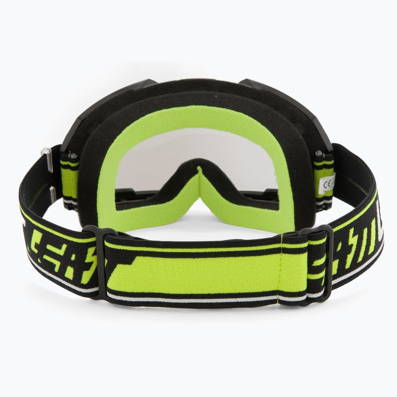 Dviračių akiniai Leatt Vizion 2.5 black/neon yellow 3
