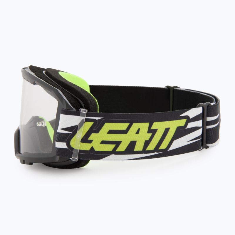 Vaikiški dviračių akiniai Leatt Vizion 2.5 Small black/neon yellow 4