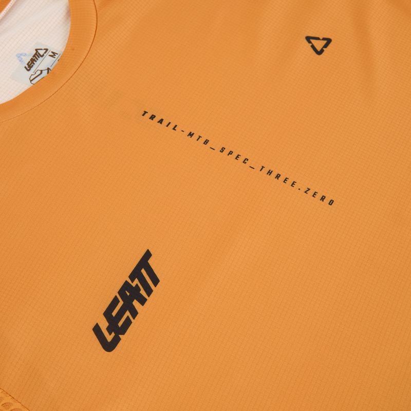 Vyriški dviračių marškinėliai Leatt MTB Trail 3.0 lager yellow 3