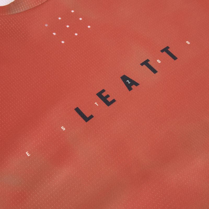 Vyriški dviračių marškinėliai Leatt MTB Gravity 4.0 dusty red 3