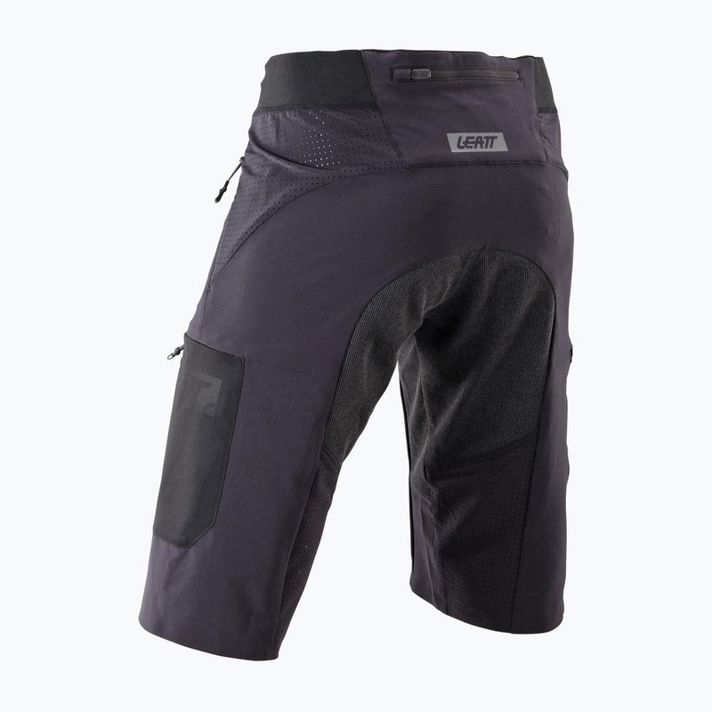 Vyriški dviračių šortai Leatt MTB Gravity 2.0 ghost black 2