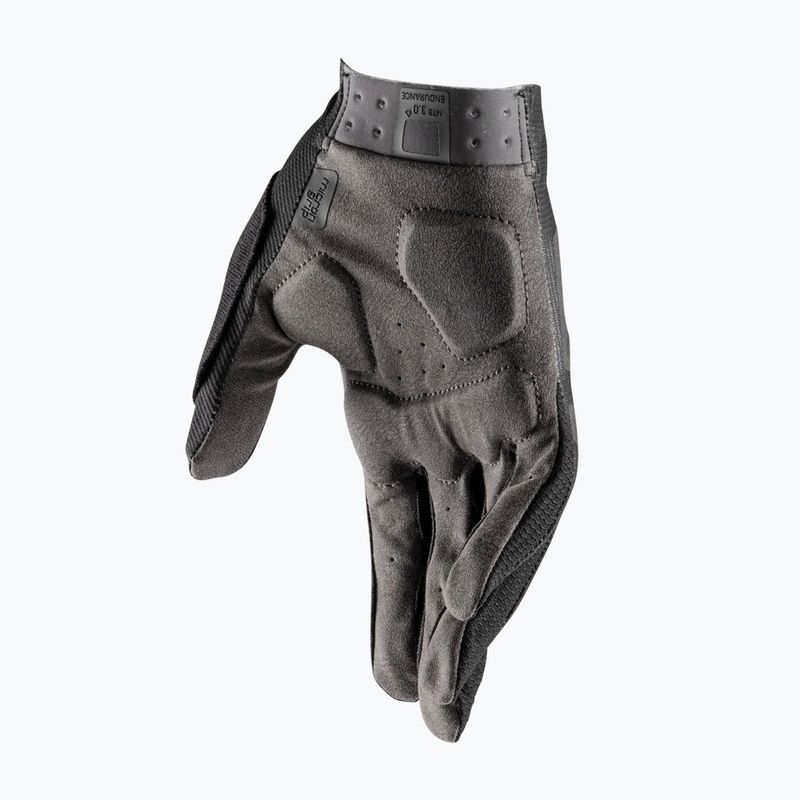 Vyriškos dviračių pirštinės Leatt MTB 3.0 Endurance stealth black/grey 3