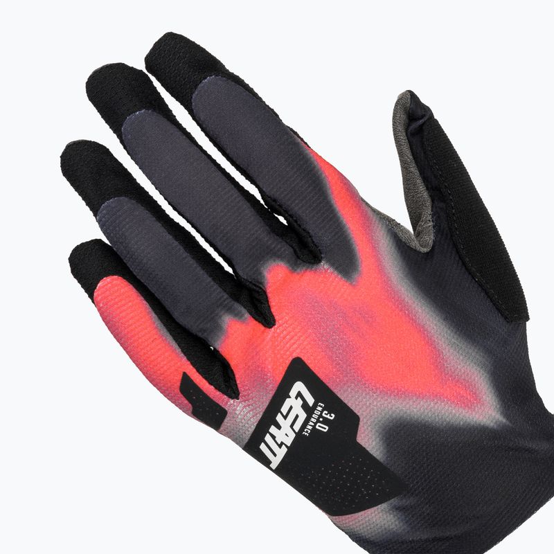Vyriškos dviračių pirštinės Leatt MTB 3.0 Endurance heatmap red 4