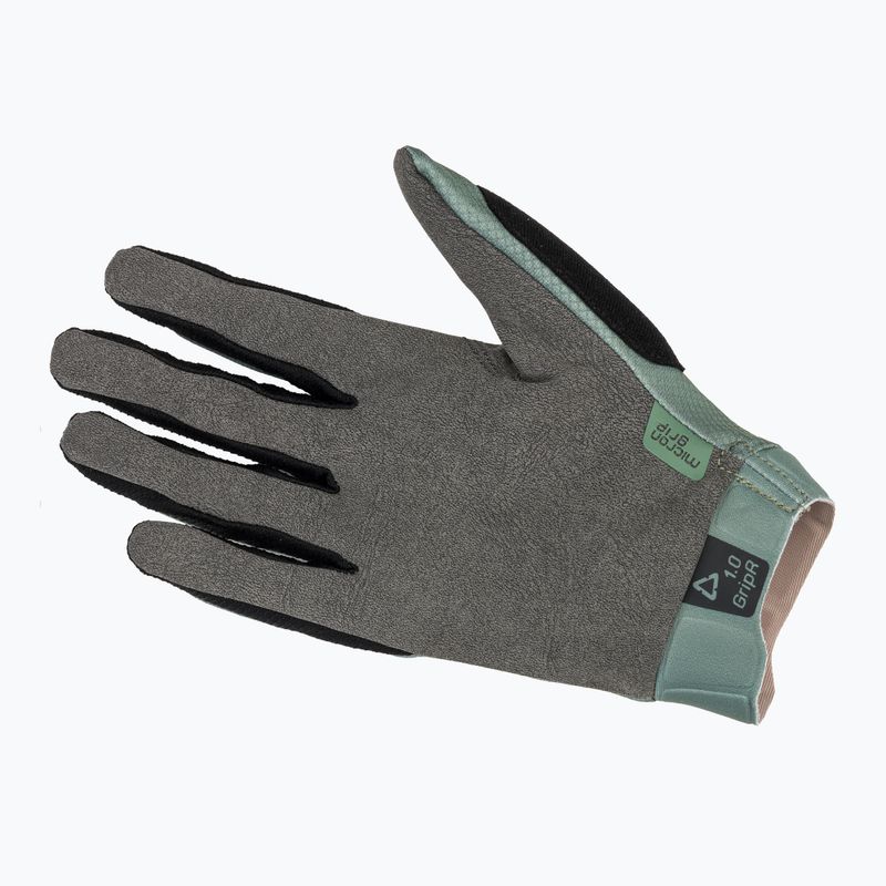 Vyriškos dviračių pirštinės Leatt MTB 1.0 GripR mist green 4