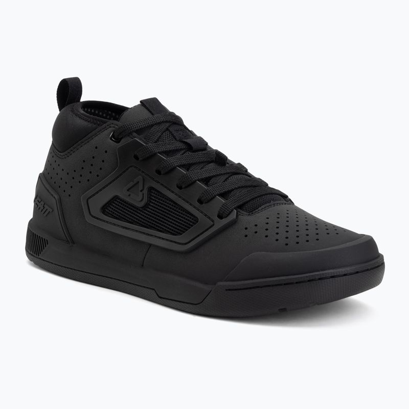 Vyriški platforminiai dviračių batai Leatt Flat 3.0 black