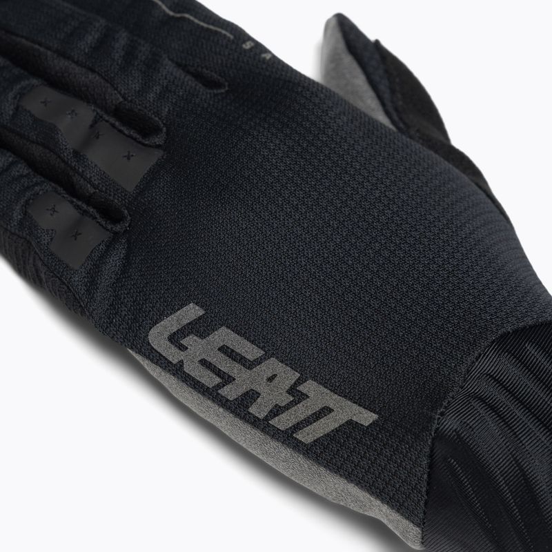Moteriškos dviračių pirštinės Leatt MTB 1.0 GripR stealth 4