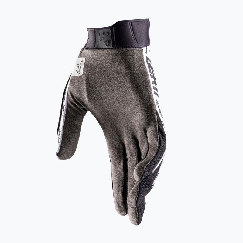 Vaikiškos dviračių pirštinės Leatt MTB 1.0 GripR Jr trails white 3