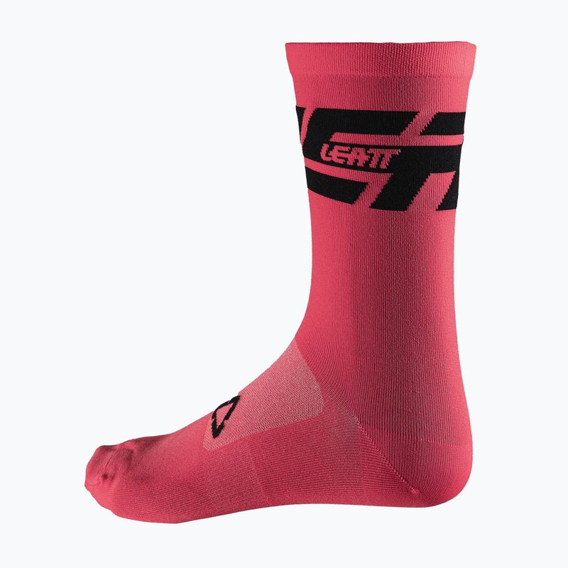 Kojinės Leatt MTB Endurance neon pink 3