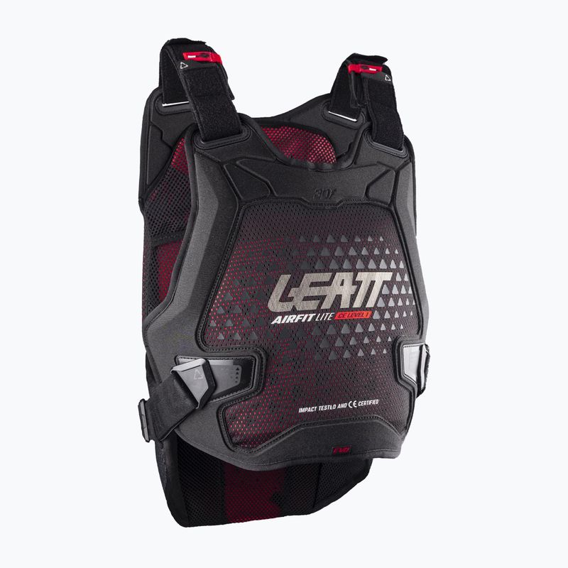 Dviračio garsinis signalas Leatt Chest Protector 3DF AirFit Evo Lite black 3