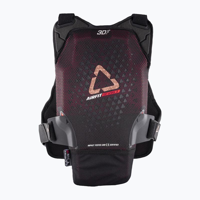 Moteriška dviratininko apsauga Leatt Chest Protector 3DF AirFit Evo black 2