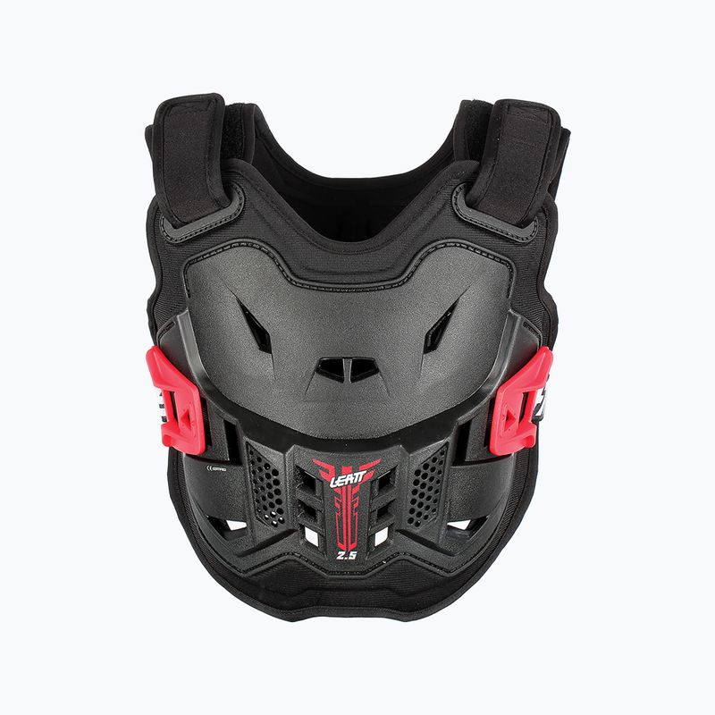 Leatt 2.5 Mini vaikiško dviračio buferis juodas/raudonas 5016100601