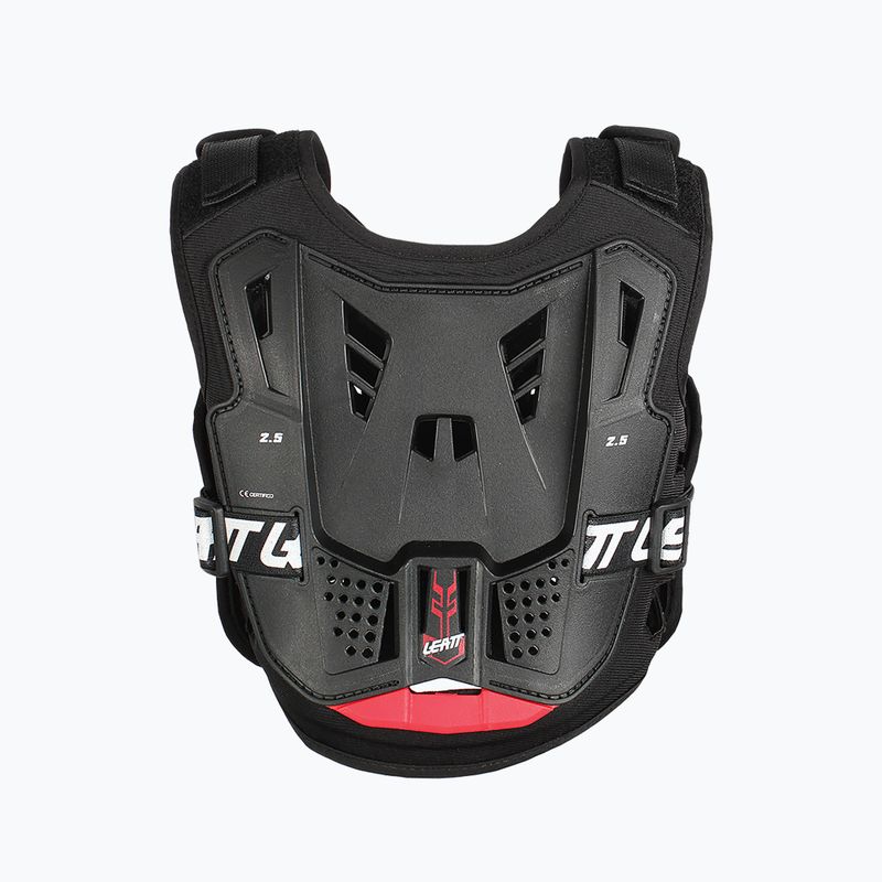 Leatt 2.5 Mini vaikiško dviračio buferis juodas/raudonas 5016100601 2