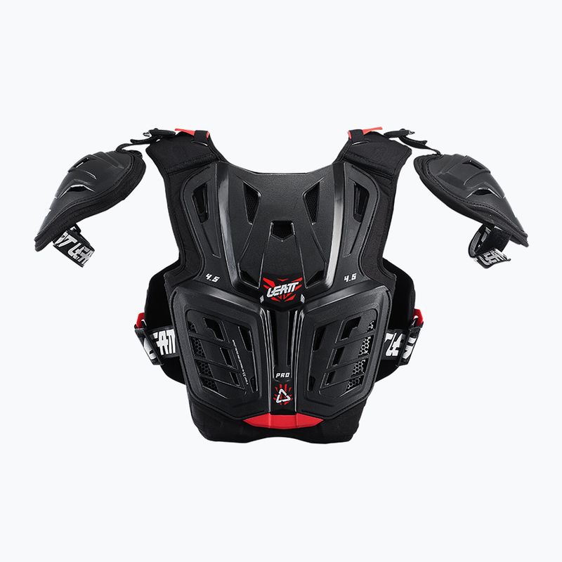 Leatt 4.5 Pro vaikiško dviračio buferis juodas/raudonas 5017120130 8
