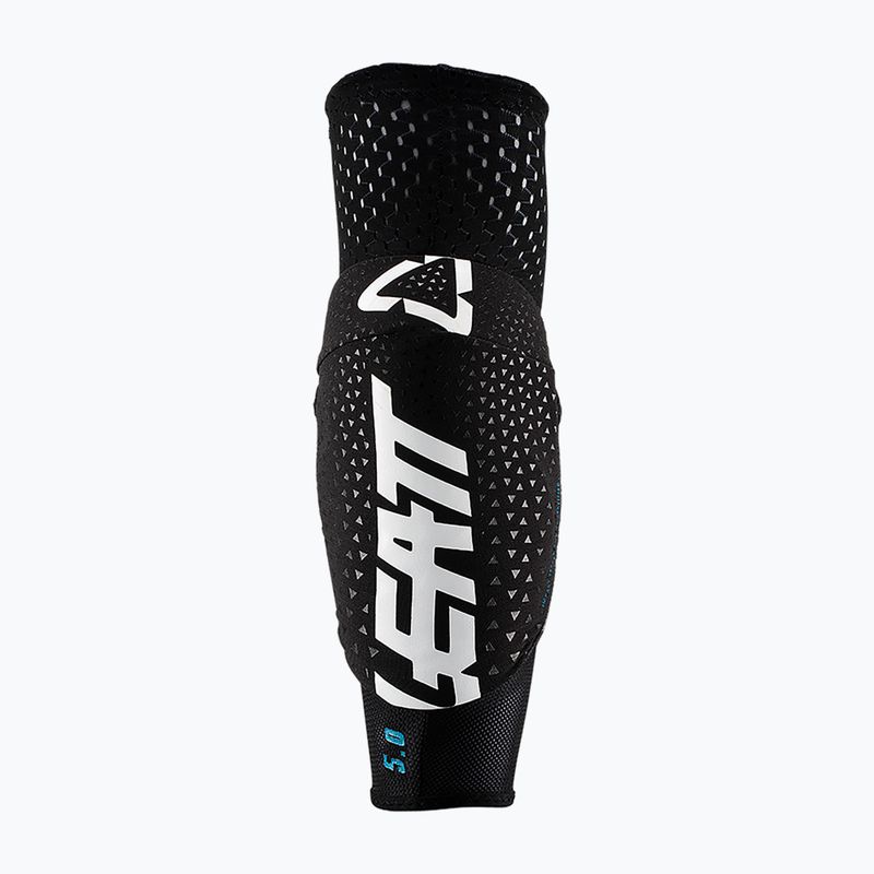 Vaikiškos dviračių apsaugos alkūnėms Leatt 3DF 5.0 Mini white/black 3
