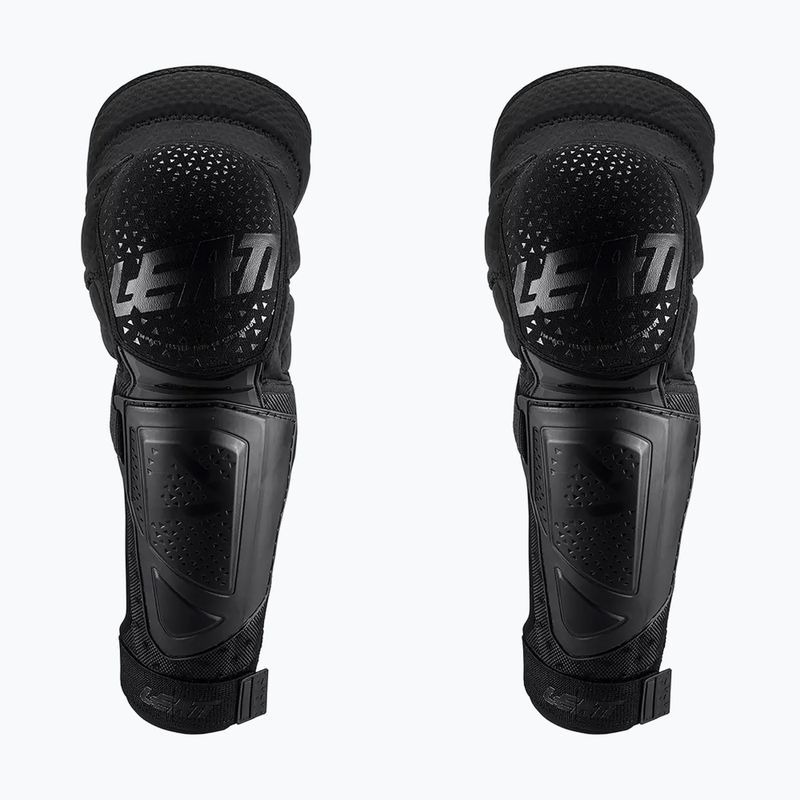 Dviračio kelių ir blauzdų apsaugos Leatt 3DF Hybrid EXT black