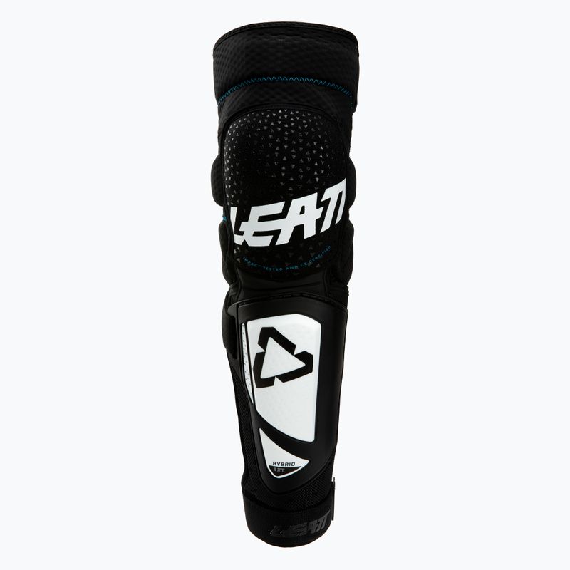 Leatt 3DF Hybrid EXT dviračių kelių apsaugos juoda ir balta 5019400740
