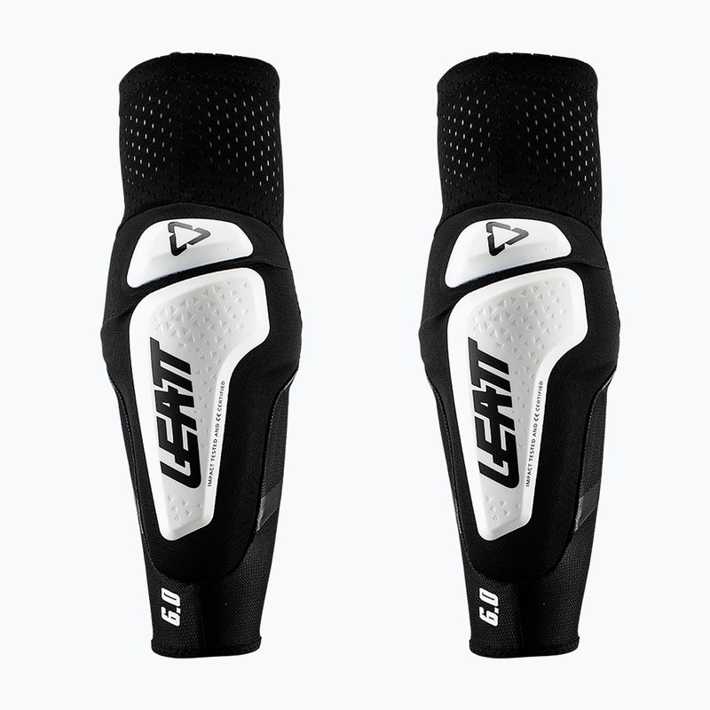 Dviračio alkūnių apsaugos Leatt 3DF 6.0 white/black