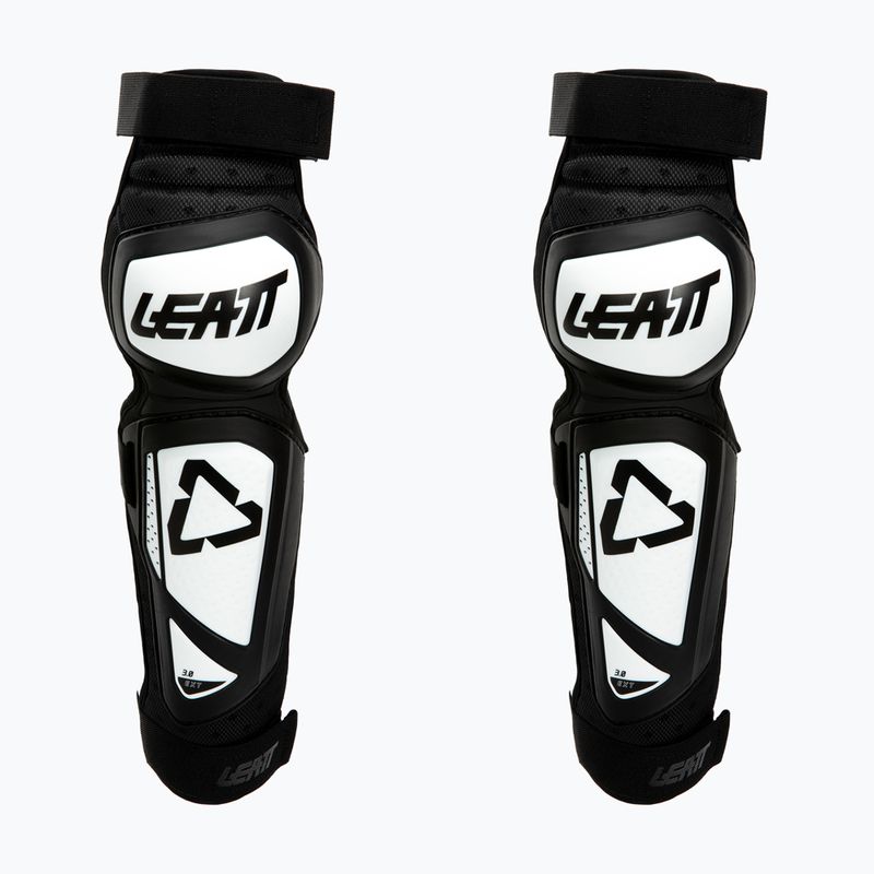 Leatt 3.0 EXT dviračių kelių apsaugos juoda ir balta 5019210150