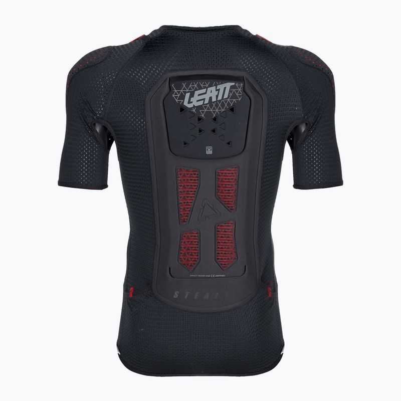 Leatt Airflex SS dviratininko marškinėliai su apsaugomis juodi 5020004240 2