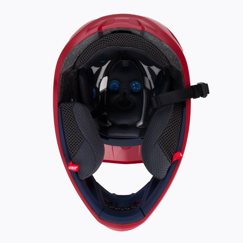 Leatt MTB 4.0 dviratininko šalmas V21.1 raudonas 1021000582 5