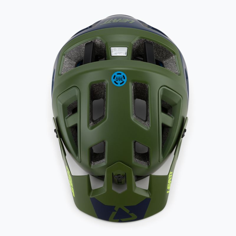 Leatt MTB 3.0 AllMTN dviratininko šalmas V21.1 žalias 1021000691 6