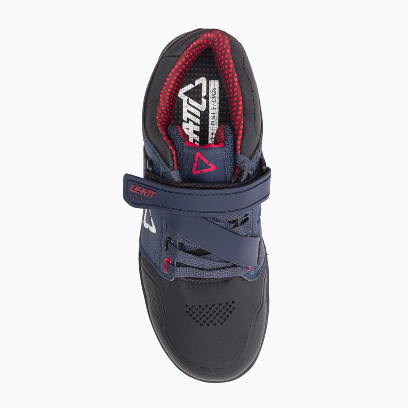Vyriški MTB dviratininkų batai Leatt 4.0 Clip navy blue/black 3021300402 6