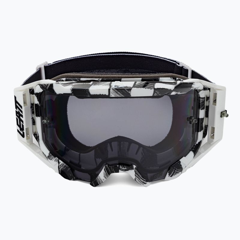 Leatt Velocity 5.5 checker/smoke dviratininkų akiniai 8022010350 2