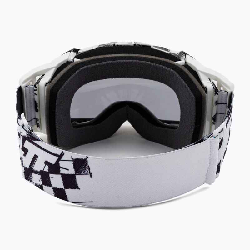 Leatt Velocity 5.5 checker/smoke dviratininkų akiniai 8022010350 3