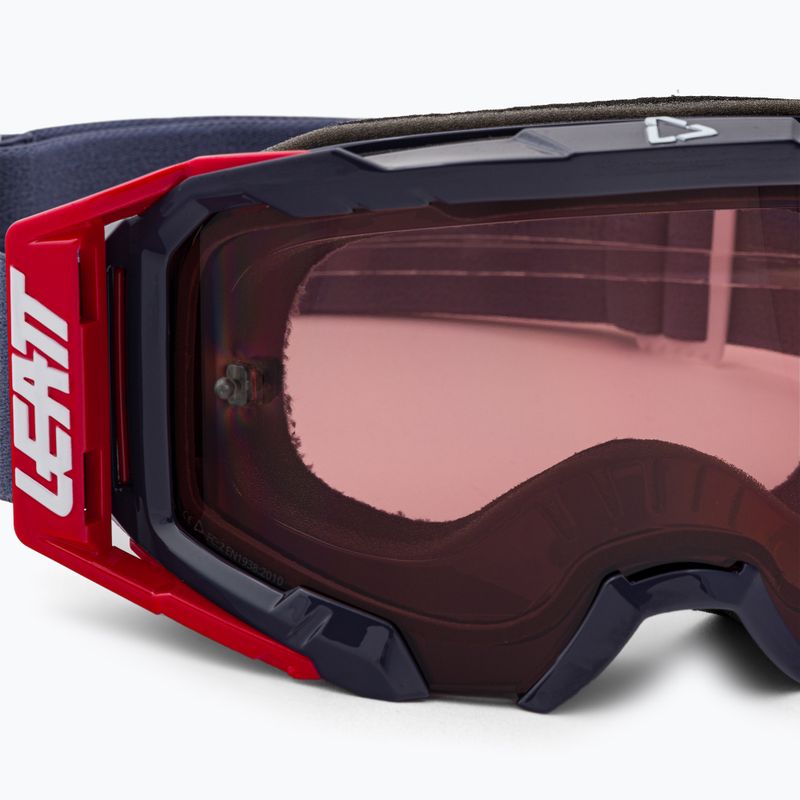 Leatt Velocity 5.5 graphene/rose dviratininkų akiniai 8022010360 5