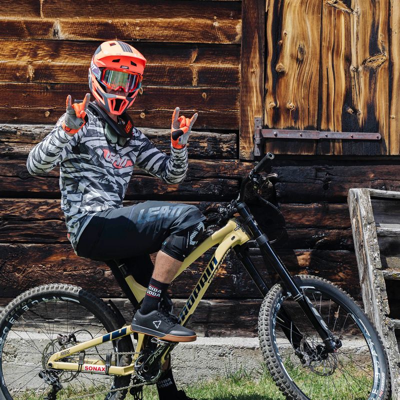 Leatt MTB 4.0 Gravity V22 dviratininko šalmas oranžinis/juodas 1022070512 11