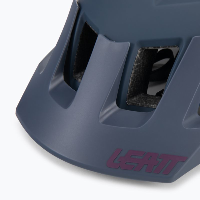 Leatt MTB 1.0 Allmtn V22 dviratininko šalmas tamsiai mėlynas 1022070690 7