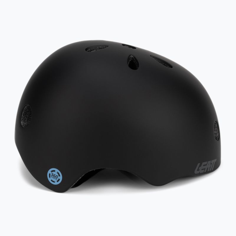 Leatt MTB Urban 1.0 V22 vaikiškas dviratininko šalmas juodas 1022070840 3