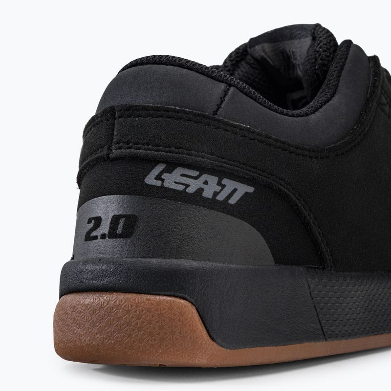 Leatt 2.0 plokščia platforminė dviratininkų avalynė juoda 3022101481 8