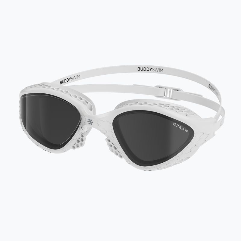 Plaukimo akiniai BuddySwim Ozean white / smoke